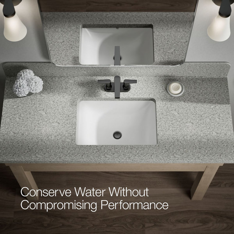 Matte Black Modern Centerset Bathroom Sink Faucet