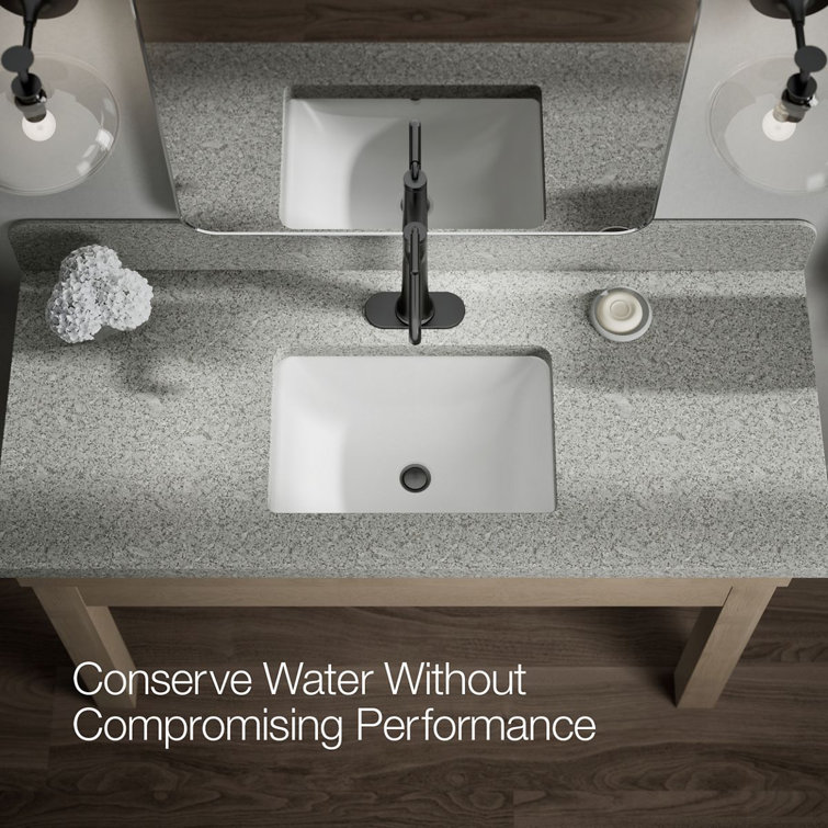 Matte Black Tall Single-Handle Bathroom Sink Faucet