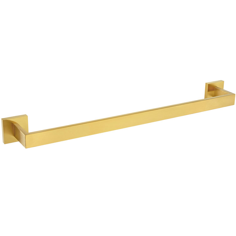 Brushed Gold Stainless Steel Wall Mounted Towel Bar