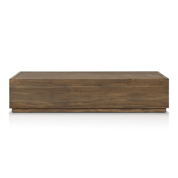 Mystica Large Teak Brown Outdoor Coffee Table