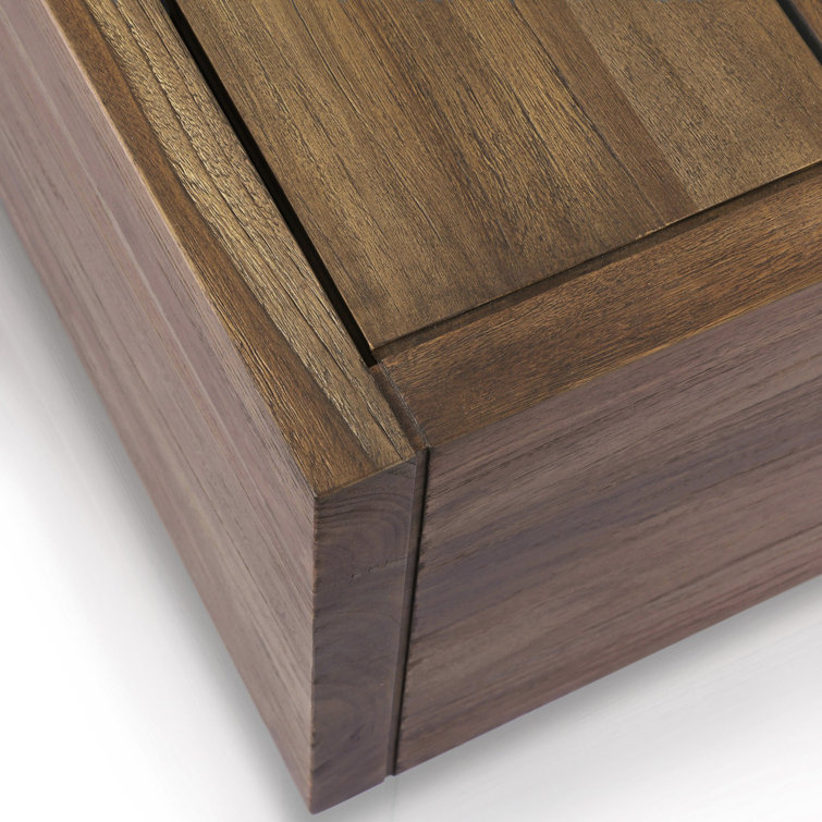 Mystica Large Teak Brown Outdoor Coffee Table