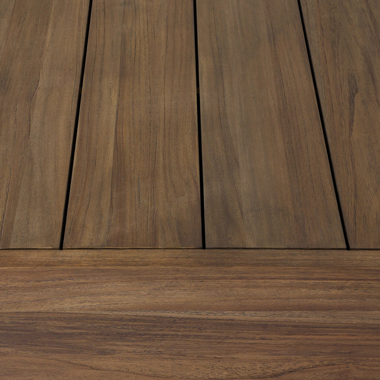 Mystica Large Teak Brown Outdoor Coffee Table