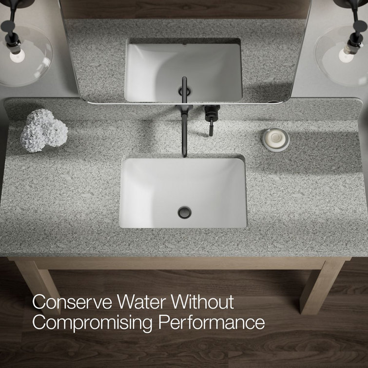 Tone Matte Black Midcentury Modern Wall-Mount Bathroom Faucet