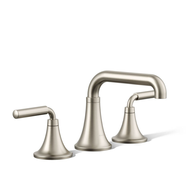 Tone Midcentury Modern Vibrant Brushed Nickel Bathroom Sink Faucet