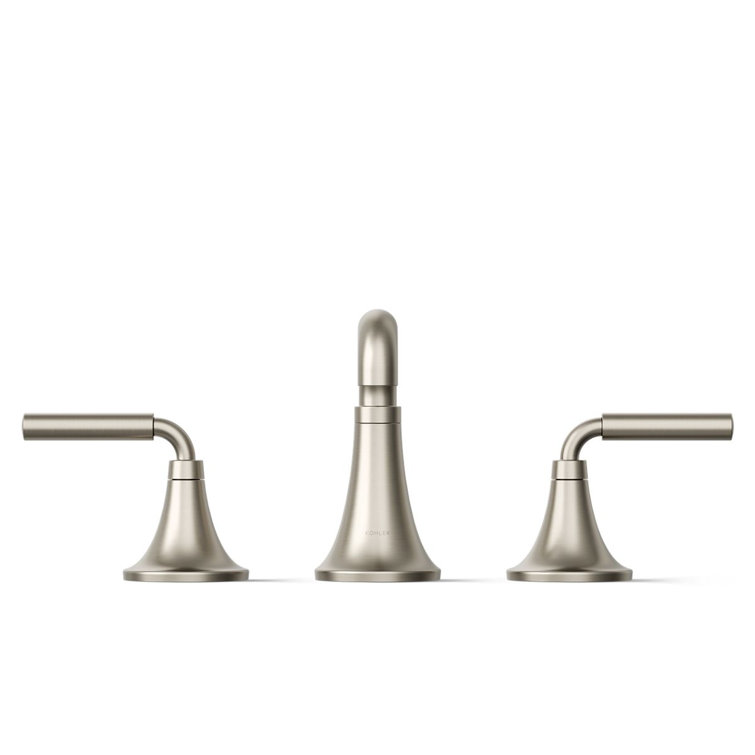 Tone Midcentury Modern Vibrant Brushed Nickel Bathroom Sink Faucet
