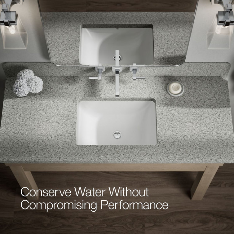 Elegant Traditional Chrome Wall-Mounted Bathroom Sink Faucet, 1.2 GPM