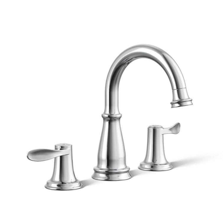 Bellera Polished Chrome Widespread Bathroom Sink Faucet