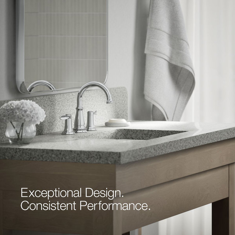 Bellera Polished Chrome Widespread Bathroom Sink Faucet