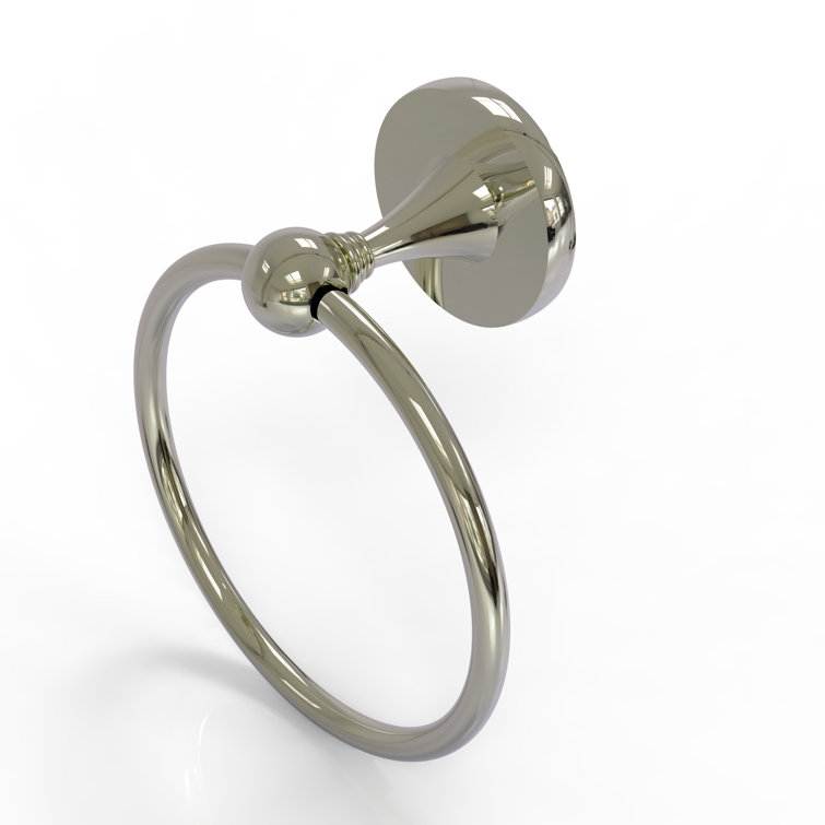 Polished Nickel Wall Mounted Towel Ring
