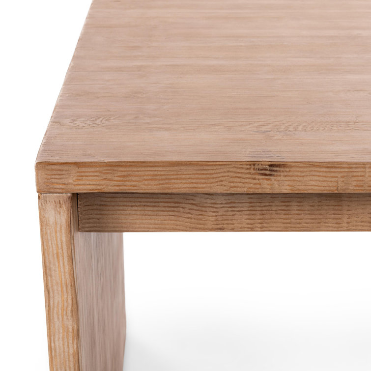 Nalani Large Rectangular Reclaimed Pine Wood Dining Table