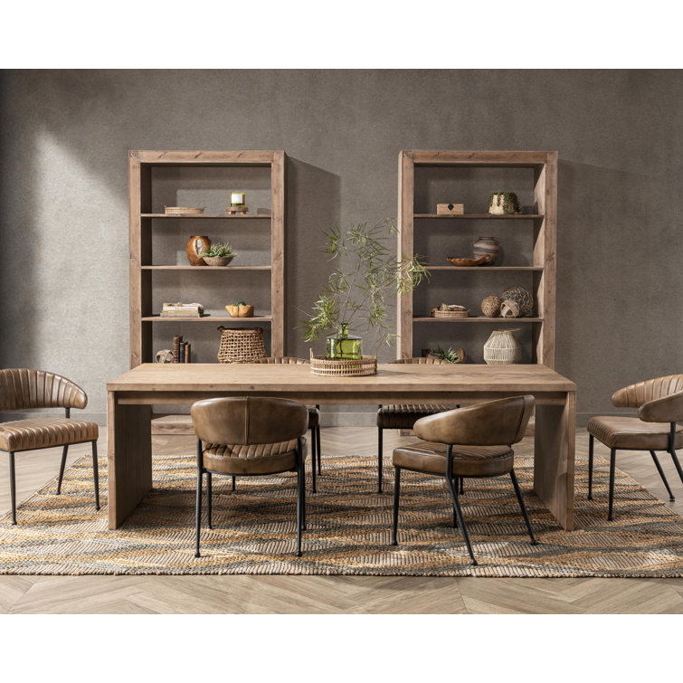 Nalani Large Rectangular Reclaimed Pine Wood Dining Table