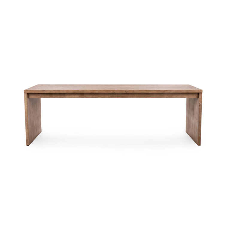 Nalani Large Rectangular Reclaimed Pine Wood Dining Table