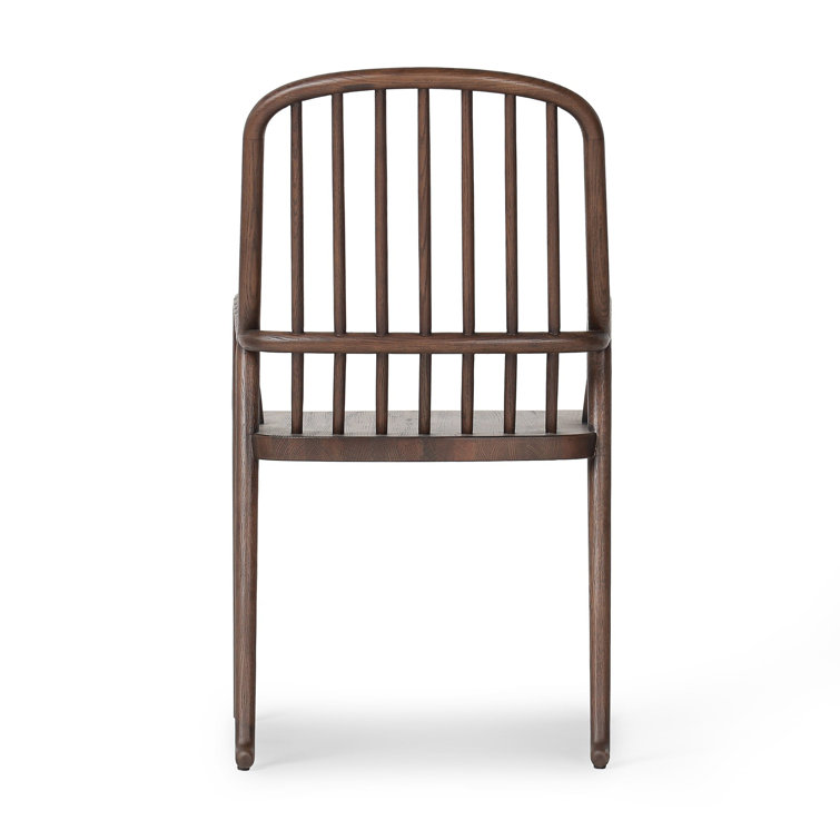 Drifted Oak Tall Spindle Back Arm Chair