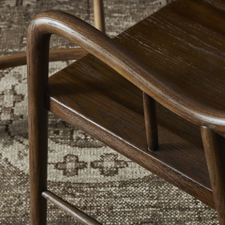 Drifted Oak Tall Spindle Back Arm Chair