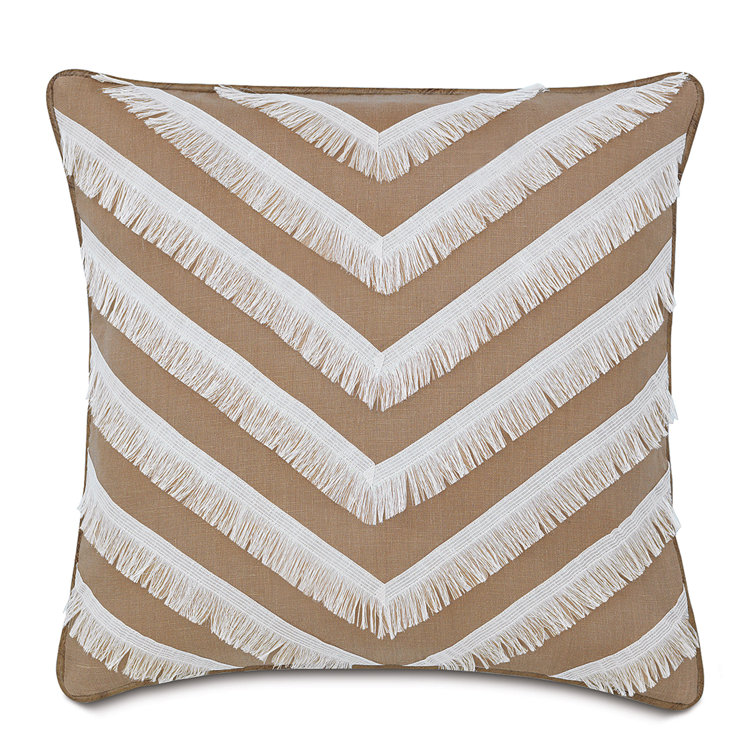 Naya Ruffled Reversible Throw Pillow