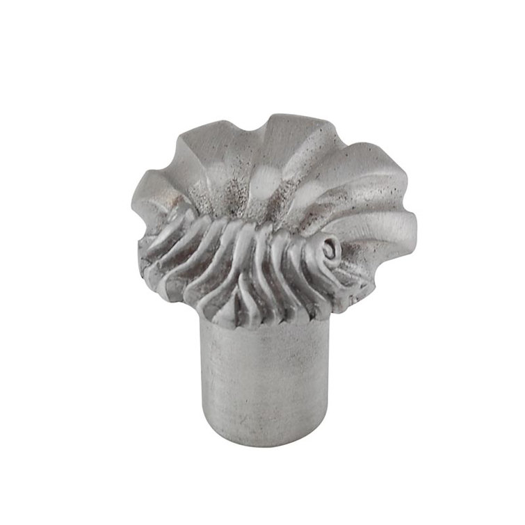 Satin Nickel Seashell Novelty Cabinet Knob