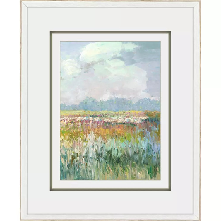 Sarah Lang Pastel Spring Landscape Canvas Wall Art Set