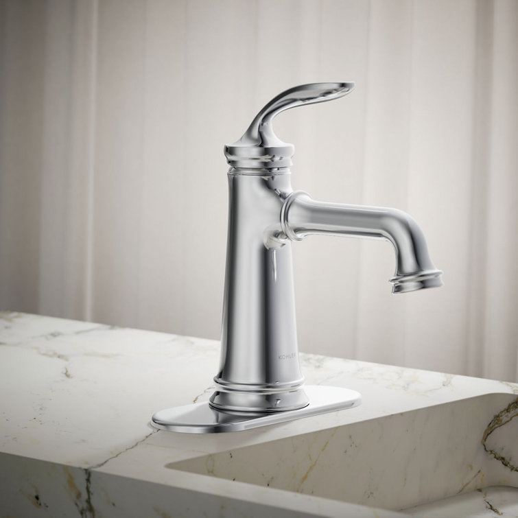 Bellera Polished Chrome Single-Handle Bathroom Sink Faucet