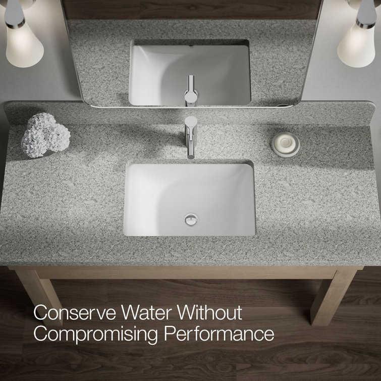 Polished Chrome Single-Handle Bathroom Sink Faucet with Pop-Up Drain