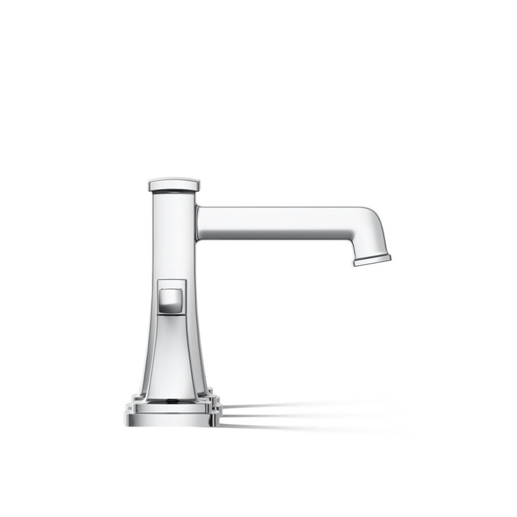 Polished Chrome Widespread Bathroom Sink Faucet with Lever Handles