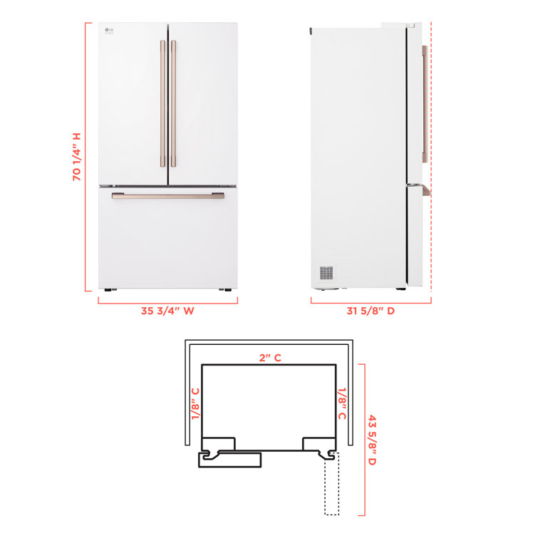 Stainless Steel 27 Cu. Ft. Smart French Door Refrigerator