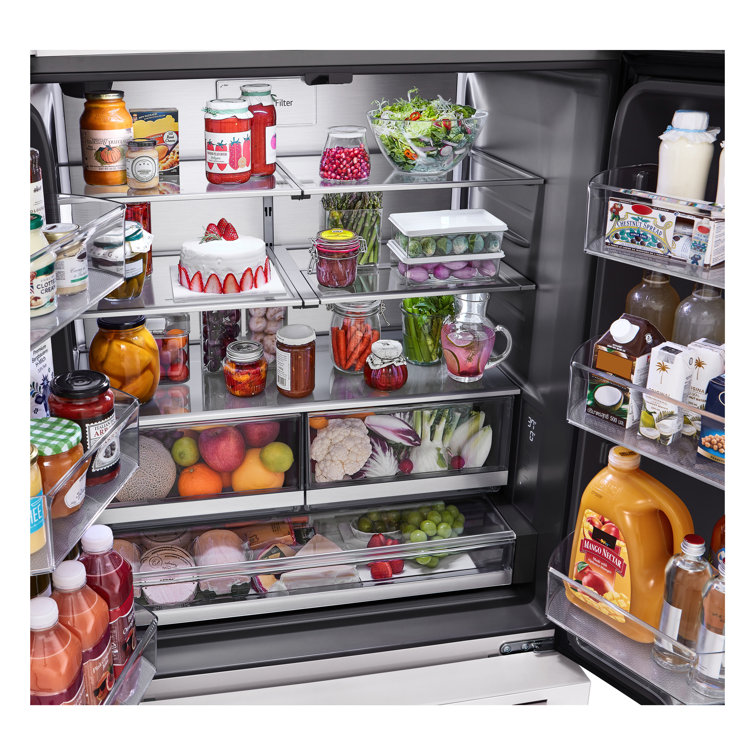 Stainless Steel 27 Cu. Ft. Smart French Door Refrigerator