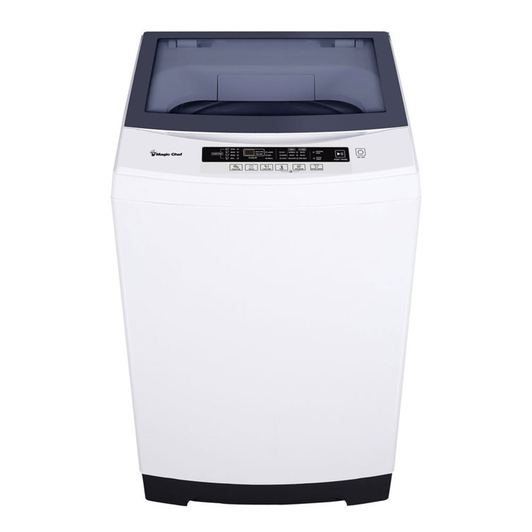 Compact White Stainless Steel Top Load Washer for RVs
