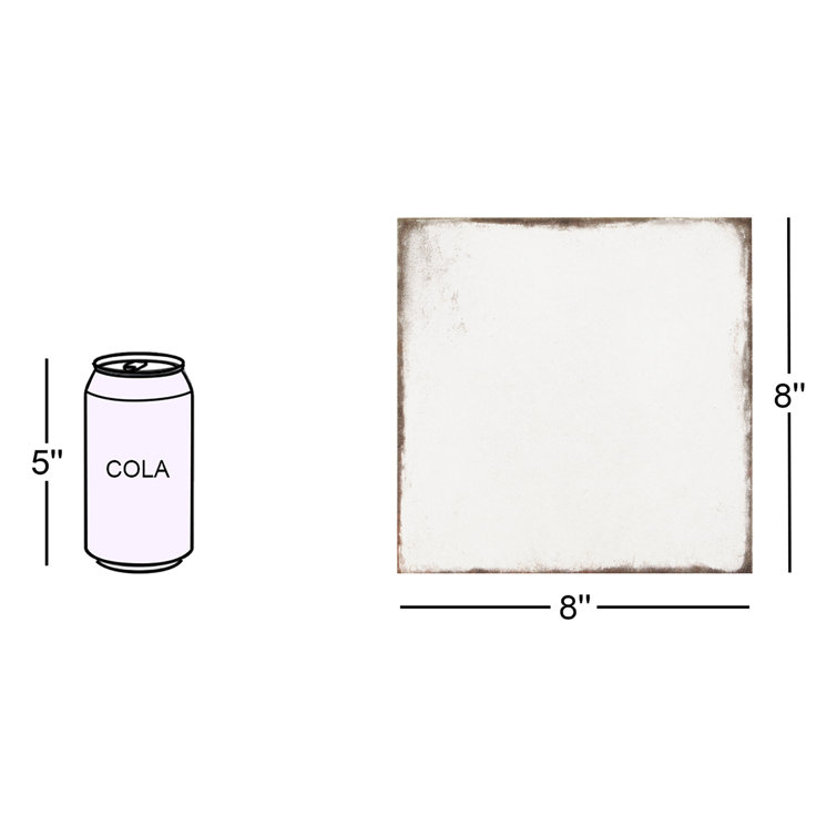 Santa Fe White Matte Porcelain 8x8 Floor and Wall Tile