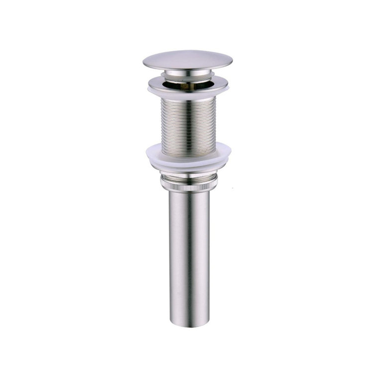 Brushed Nickel Single Handle High Arc Bathroom Faucet