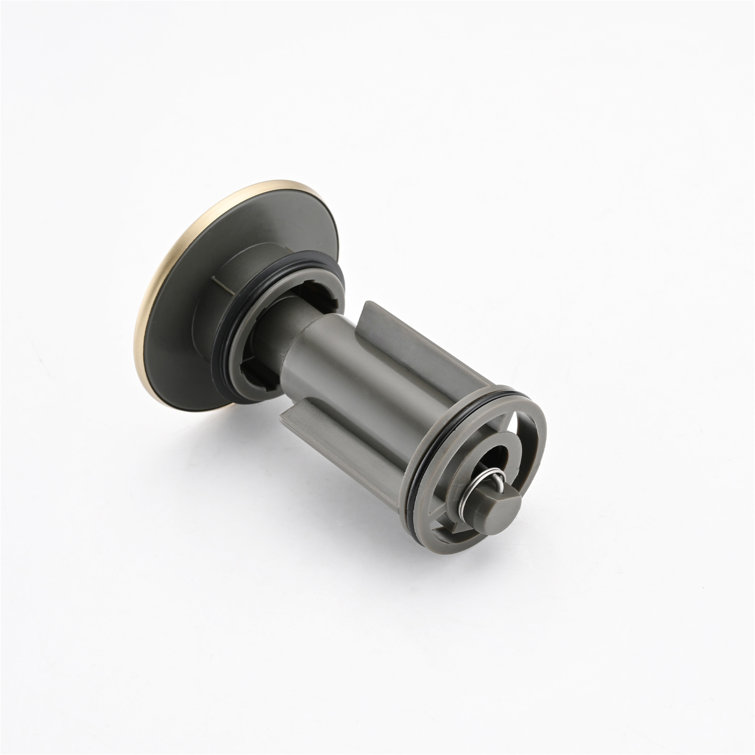 Brushed Gold Stainless Steel Single Handle Bathroom Faucet