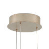 Lazio 3-Light Silver and Alabaster Globe Pendant