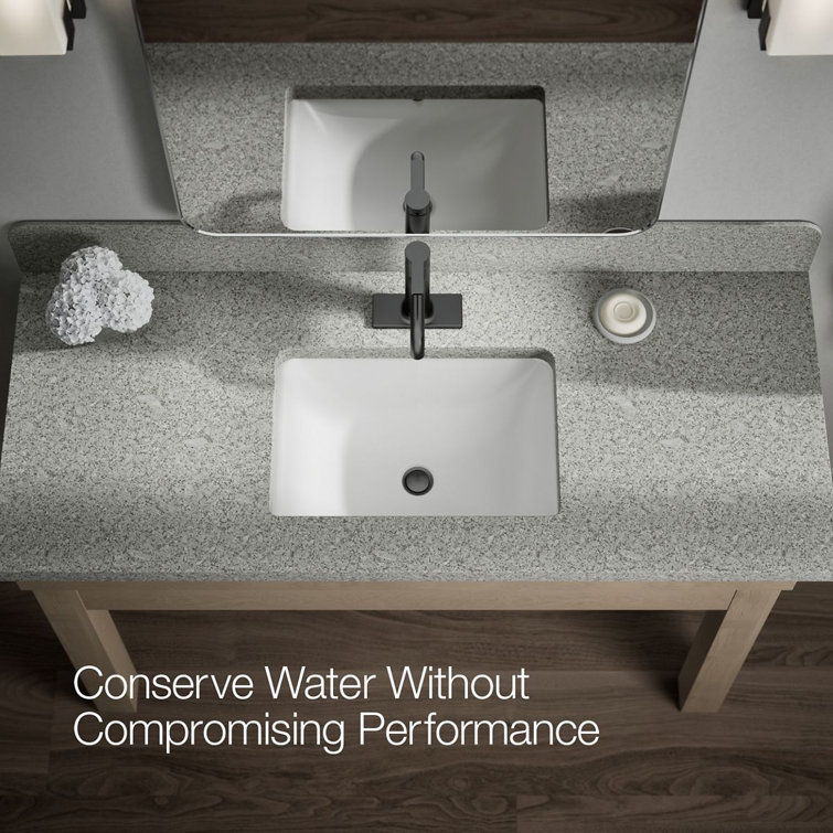 Matte Black Brass Single-Handle Bathroom Sink Faucet