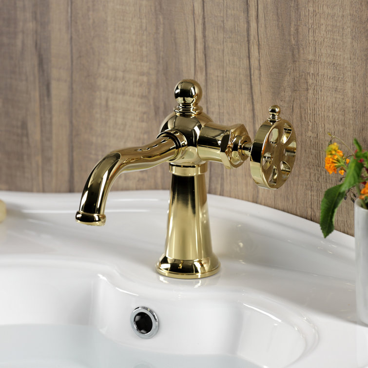 Belknap Polished Brass Traditional Single-Handle Bathroom Faucet