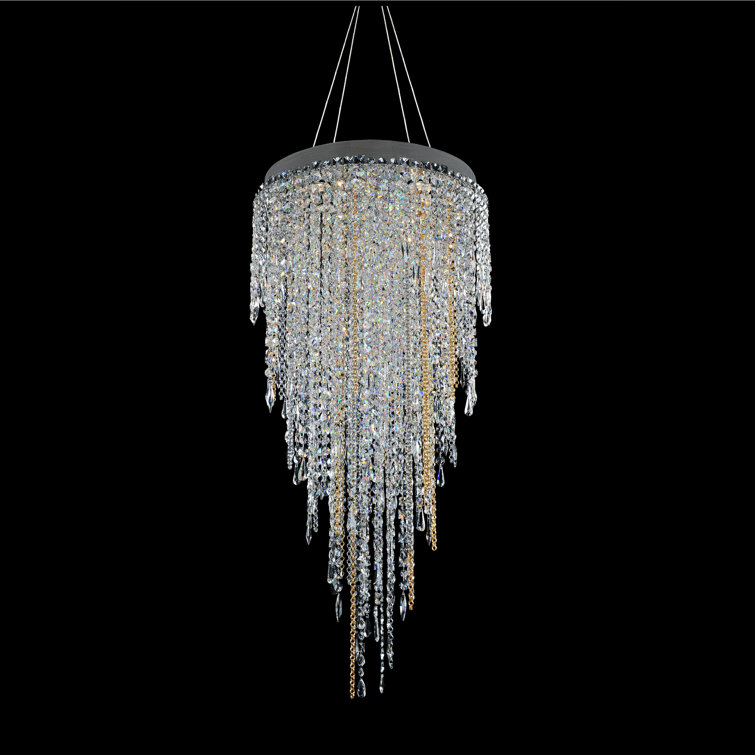 Allegri by Kalco Lighting Tenuta 10 - Light Dimmable Tiered Chandelier