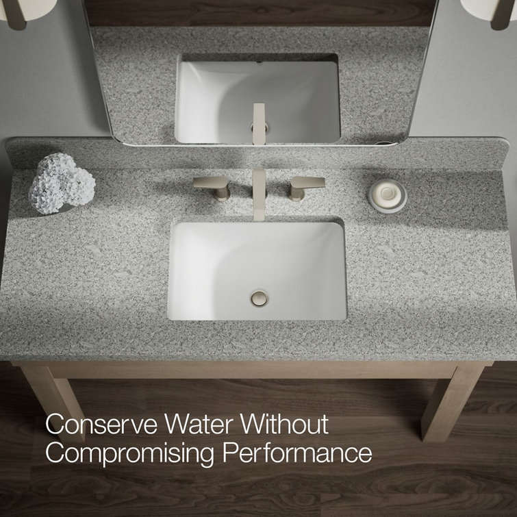Kohler Hint 4.75" Vibrant Brushed Nickel Widespread Bathroom Faucet