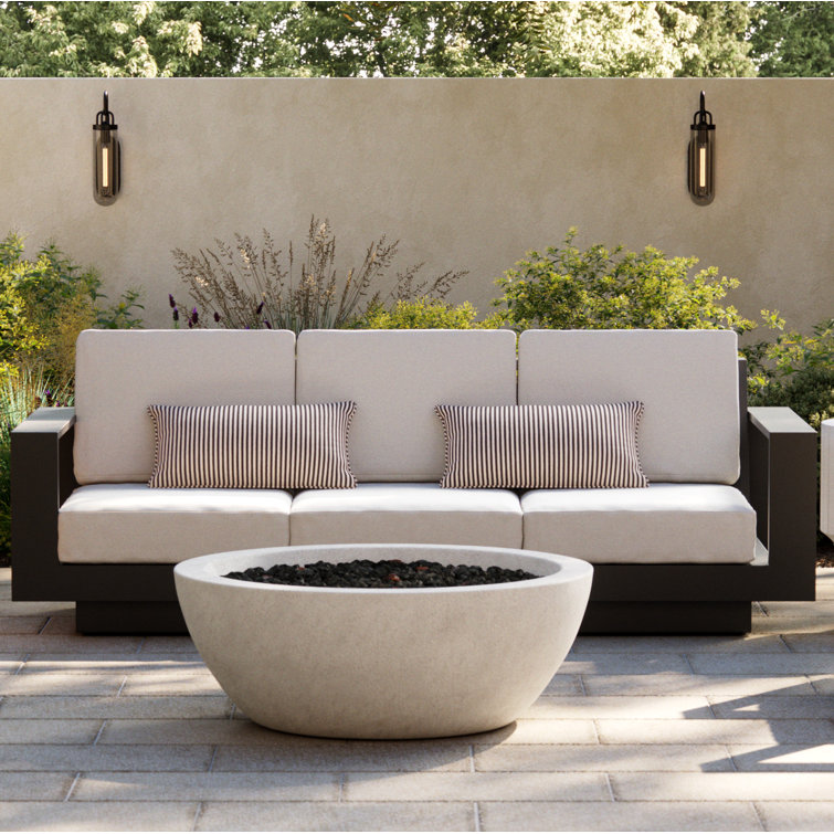 Eldora 48" Fog Concrete Fire Bowl