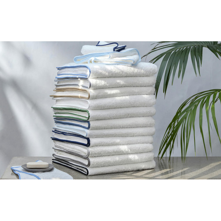 White Egyptian Cotton Guest Towel Set