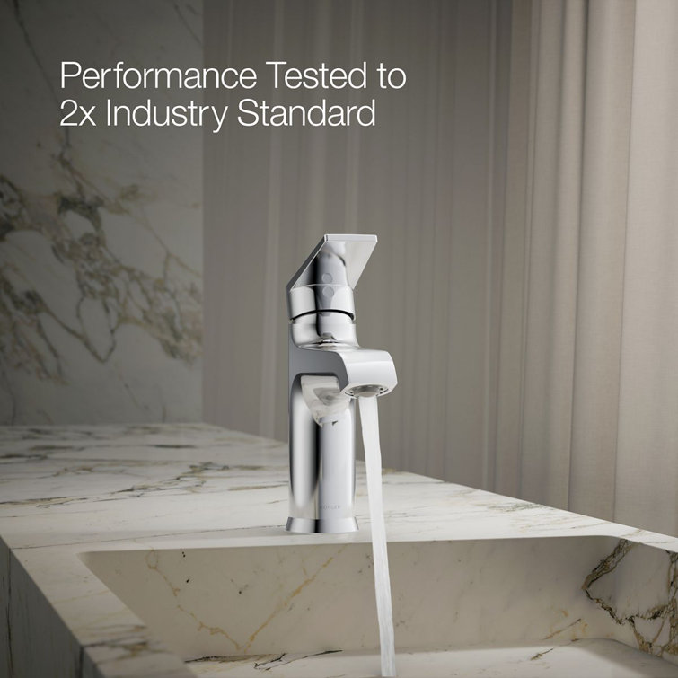 Hint Collection Polished Chrome Single-Handle Bathroom Faucet
