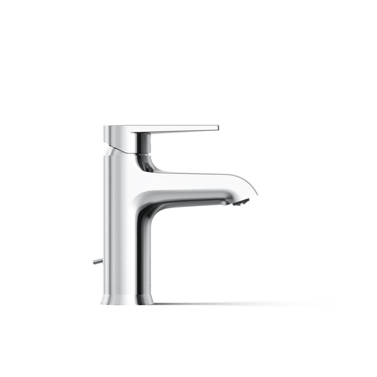 Hint Collection Polished Chrome Single-Handle Bathroom Faucet