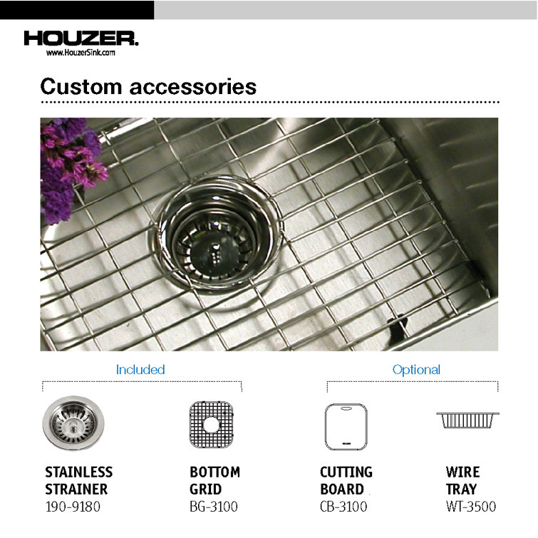Belleo 32" Stainless Steel Drop-In Double Bowl Kitchen Sink