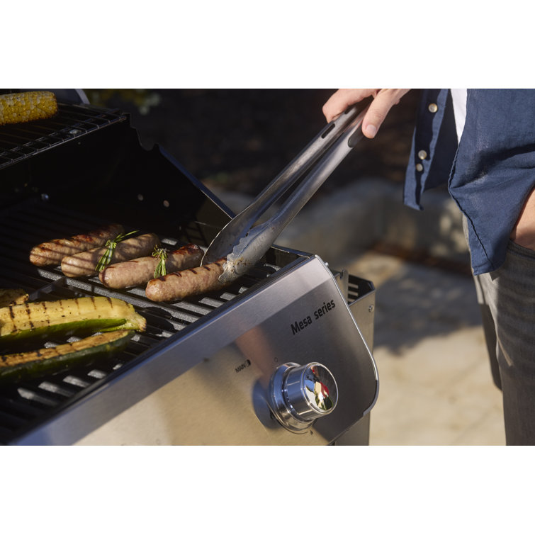 Mesa 2-Burner Stainless Steel Propane Gas Grill with LED Controls