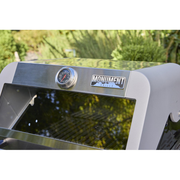 Mesa 2-Burner Stainless Steel Propane Gas Grill with LED Controls