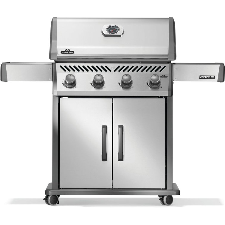 Napoleon Rogue 525 Black Propane Gas Grill with 4 Burners