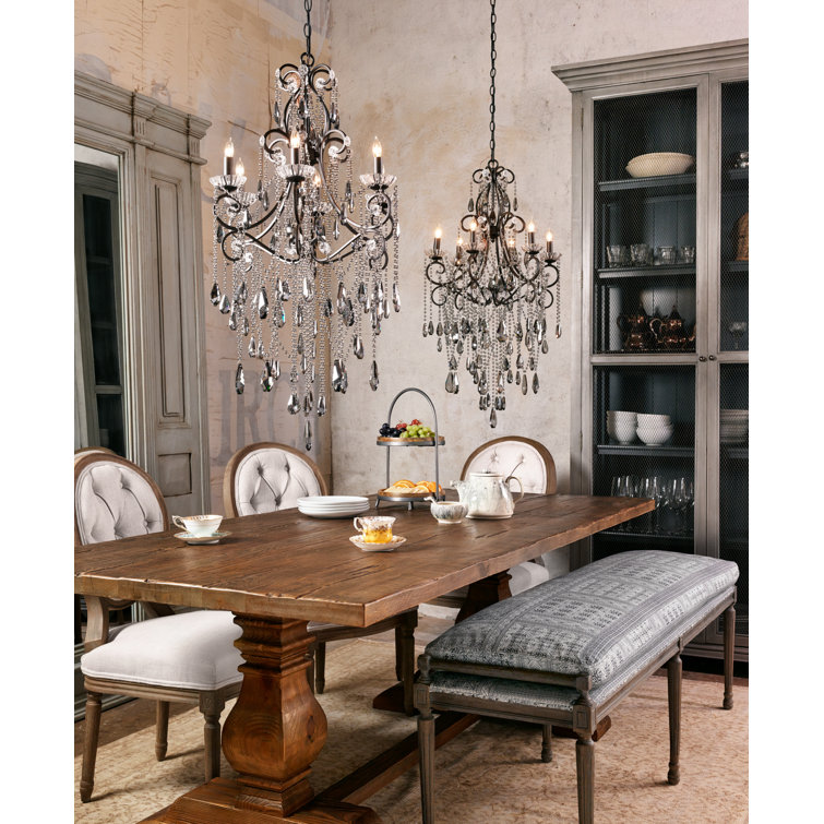 Durham Reclaimed Oak and Fir Rectangular Dining Table