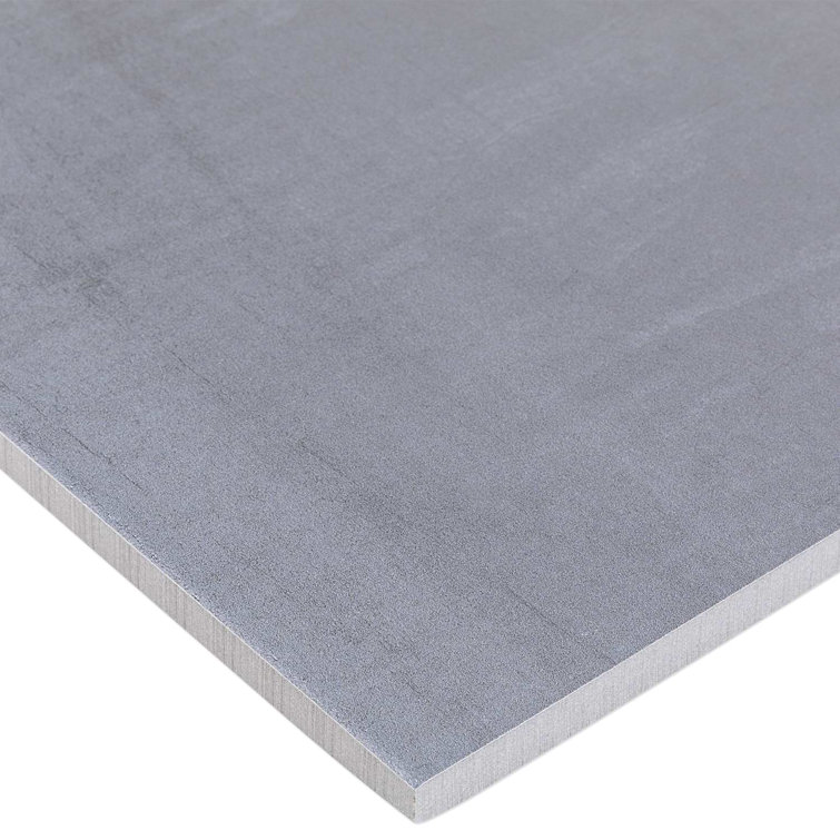 Aspire 12" x 24" Gray Matte Porcelain Wall & Floor Tile