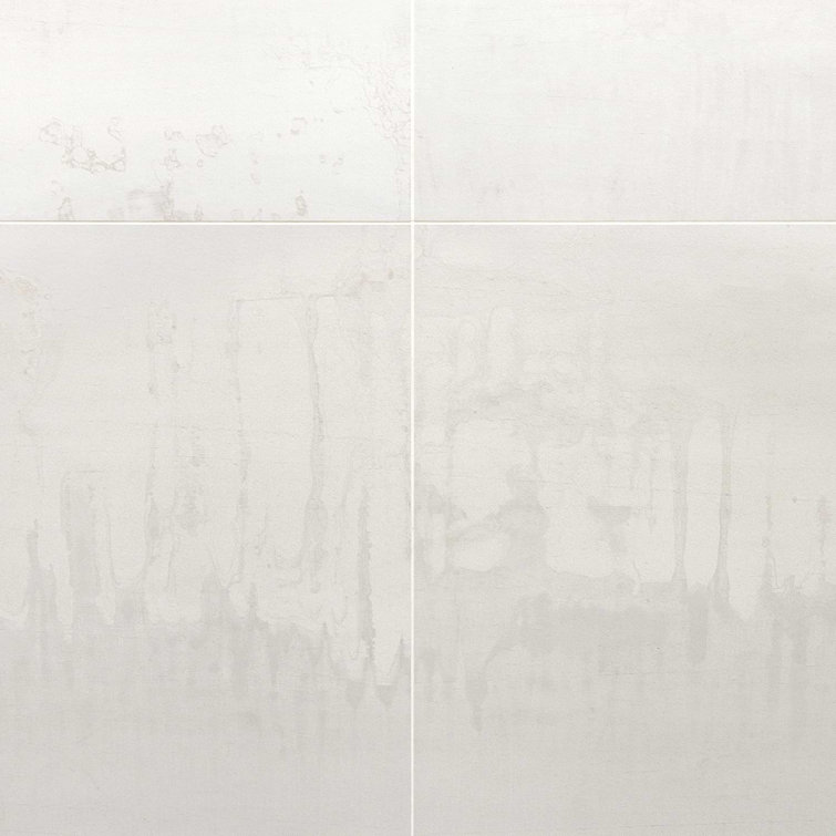 Large Format Light Silver Matte Porcelain Floor and Wall Tile
