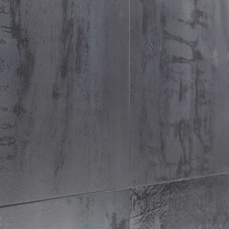 Large Format Dark Gray Matte Porcelain Floor and Wall Tile