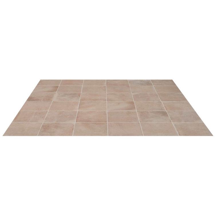 Terra Crema 8x8 Matte Porcelain Floor and Wall Tile