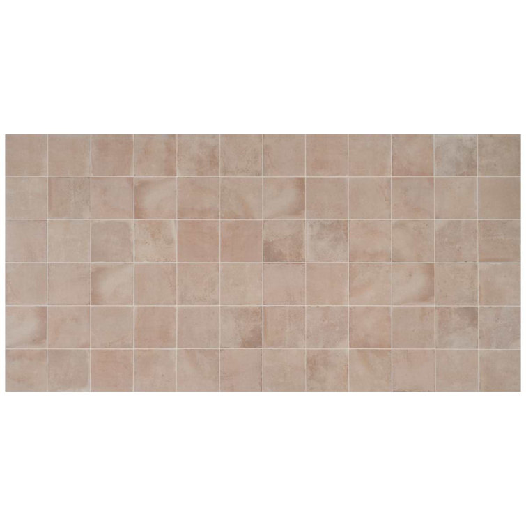 Terra Crema 8x8 Matte Porcelain Floor and Wall Tile