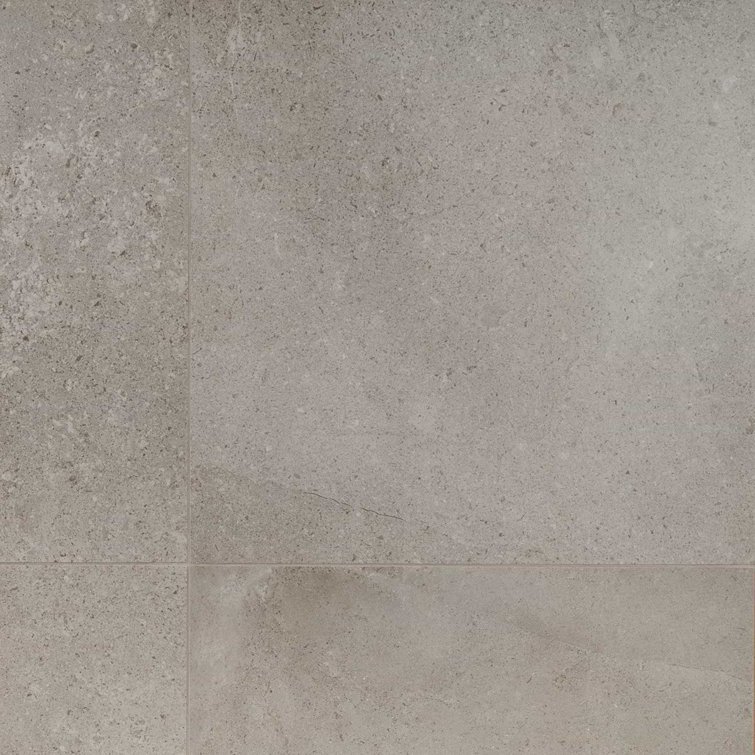 Fumo 24" x 24" Matte Porcelain Stone Look Wall and Floor Tile
